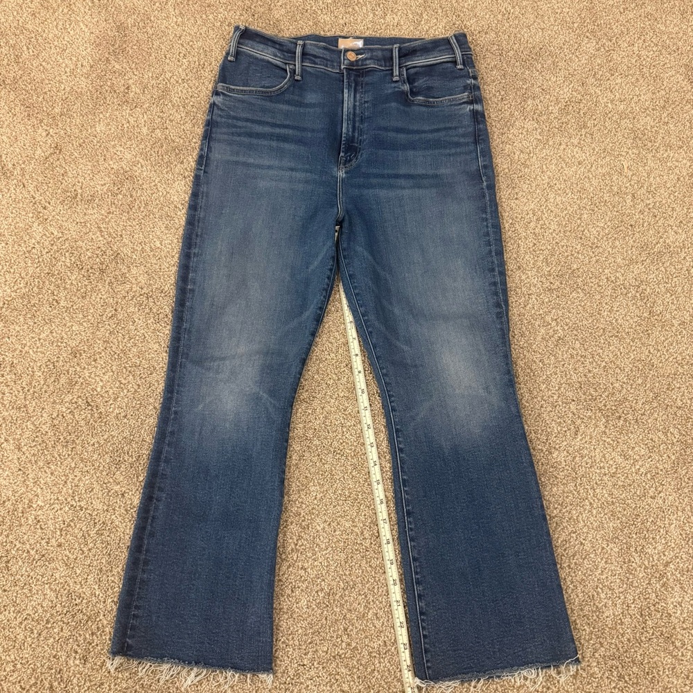 MOTHER Hustler Ankle Fray size 33